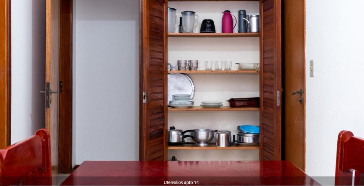 Apartamento A 100 Metros Da Praia, Bem Localizado, Com Ar Condicionado E Wi-Fi - 14 - Edificio Lenamar II Ubatuba Luaran gambar