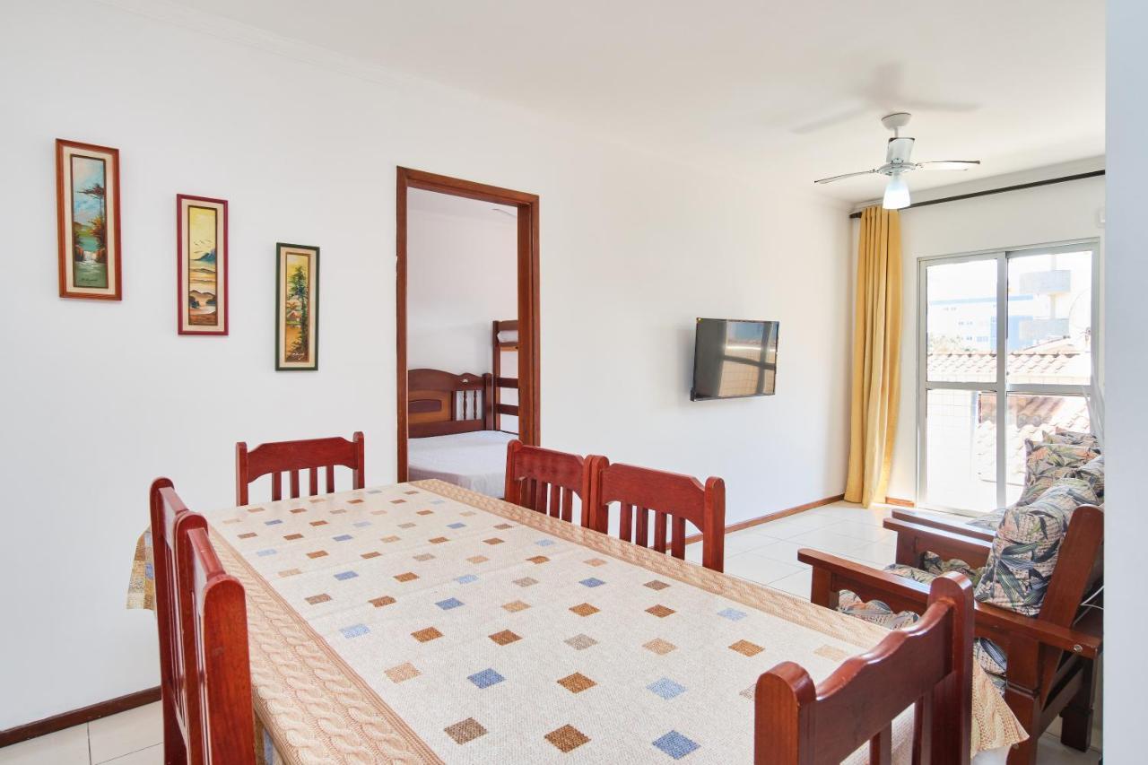 Apartamento A 100 Metros Da Praia, Bem Localizado, Com Ar Condicionado E Wi-Fi - 14 - Edificio Lenamar II Ubatuba Luaran gambar