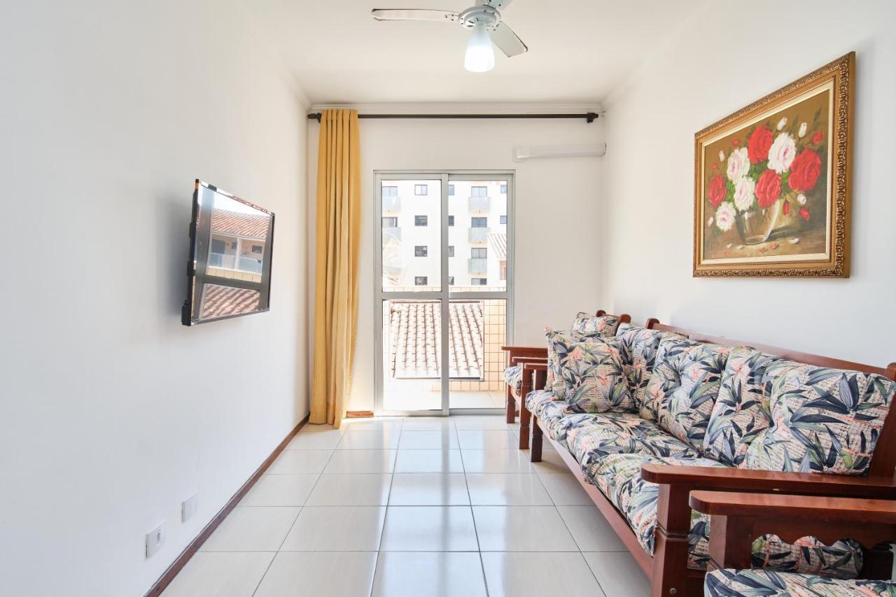 Apartamento A 100 Metros Da Praia, Bem Localizado, Com Ar Condicionado E Wi-Fi - 14 - Edificio Lenamar II Ubatuba Luaran gambar