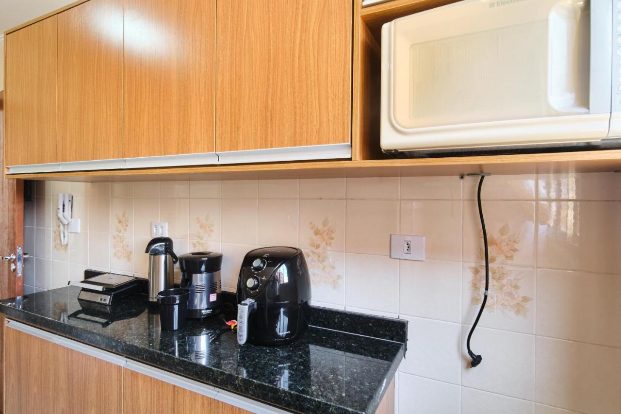 Apartamento A 100 Metros Da Praia, Bem Localizado, Com Ar Condicionado E Wi-Fi - 14 - Edificio Lenamar II Ubatuba Luaran gambar