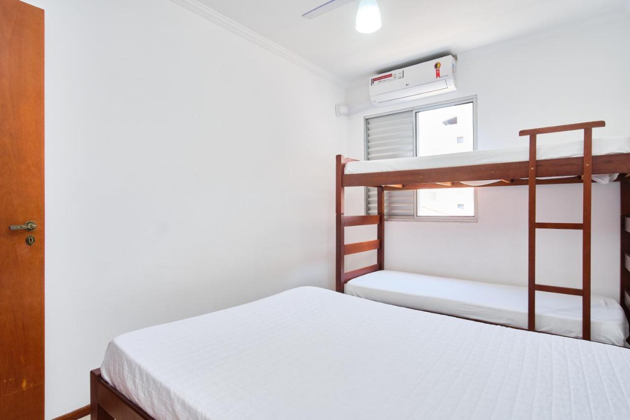 Apartamento A 100 Metros Da Praia, Bem Localizado, Com Ar Condicionado E Wi-Fi - 14 - Edificio Lenamar II Ubatuba Luaran gambar