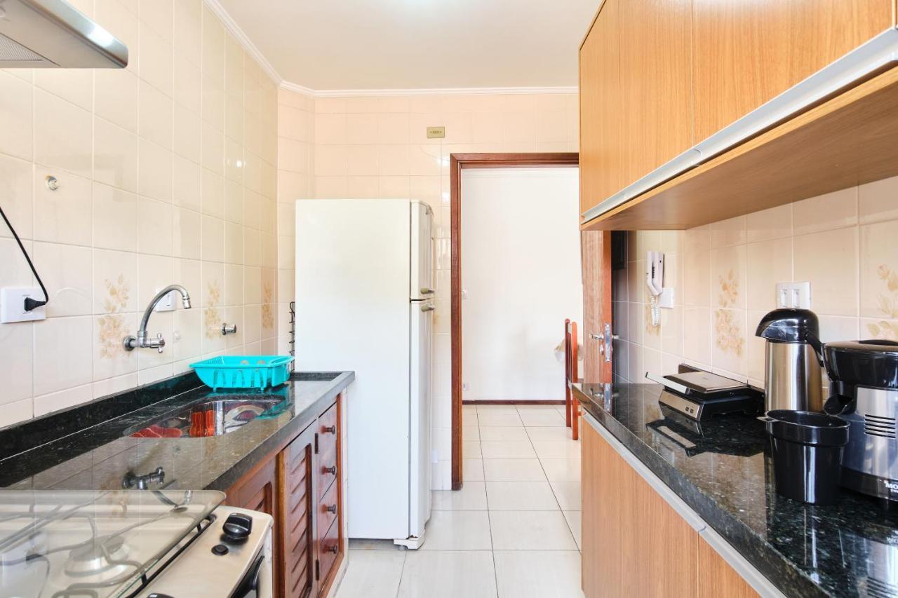 Apartamento A 100 Metros Da Praia, Bem Localizado, Com Ar Condicionado E Wi-Fi - 14 - Edificio Lenamar II Ubatuba Luaran gambar