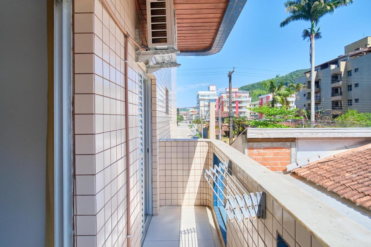 Apartamento A 100 Metros Da Praia, Bem Localizado, Com Ar Condicionado E Wi-Fi - 14 - Edificio Lenamar II Ubatuba Luaran gambar