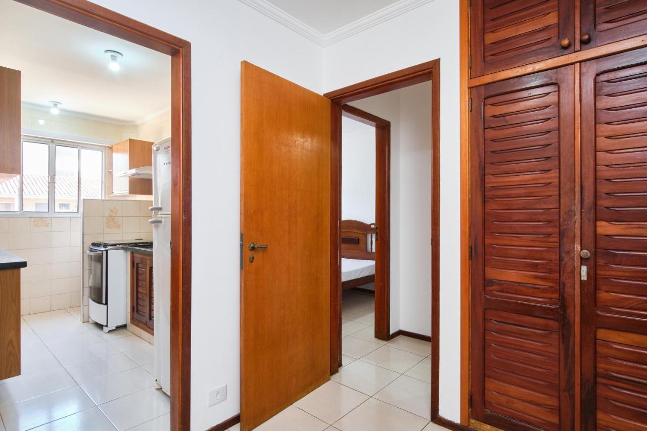 Apartamento A 100 Metros Da Praia, Bem Localizado, Com Ar Condicionado E Wi-Fi - 14 - Edificio Lenamar II Ubatuba Luaran gambar